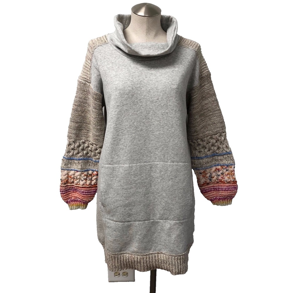Daily Practice Sweatshirt Sweater Dress Womens Medium Pullover Comfort Boho